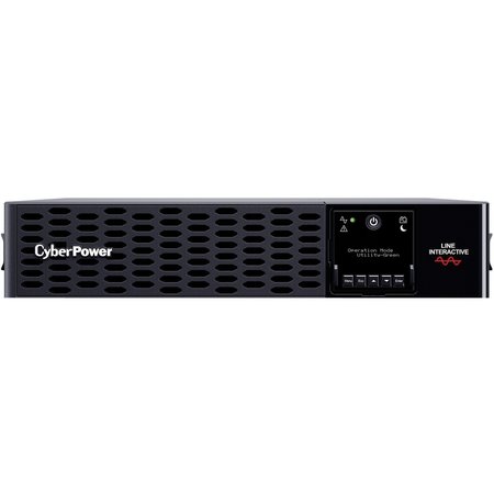 CYBERPOWER Smart UPS, 2200VA, 6 Outlets, Out: 200 to 240V AC , In:120V AC PR2200RTXL2UHVAN